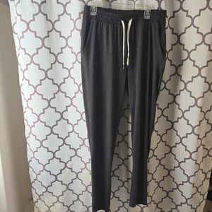 Men's Black Drawstring Joggers with Elastic Waist